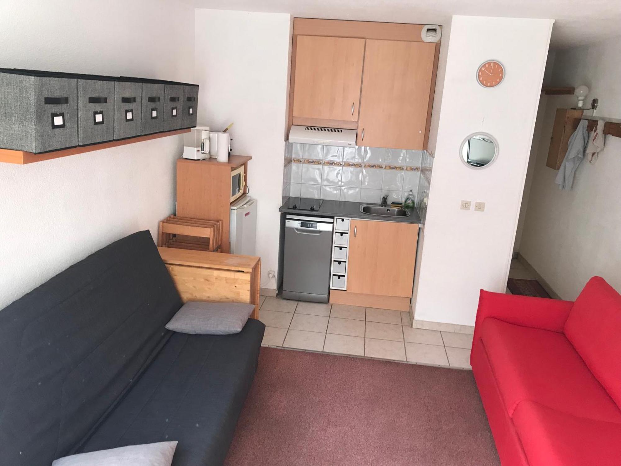 Studio Bareges- 1 Piece Location Pour 2 Personnes, Station Ski Bareges-La Mongie Экстерьер фото